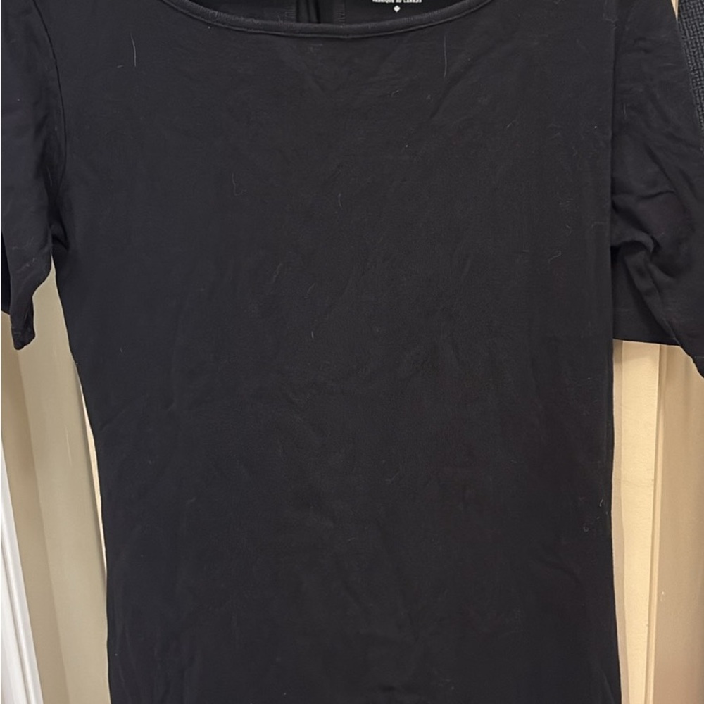 Black Short Sleeve dress